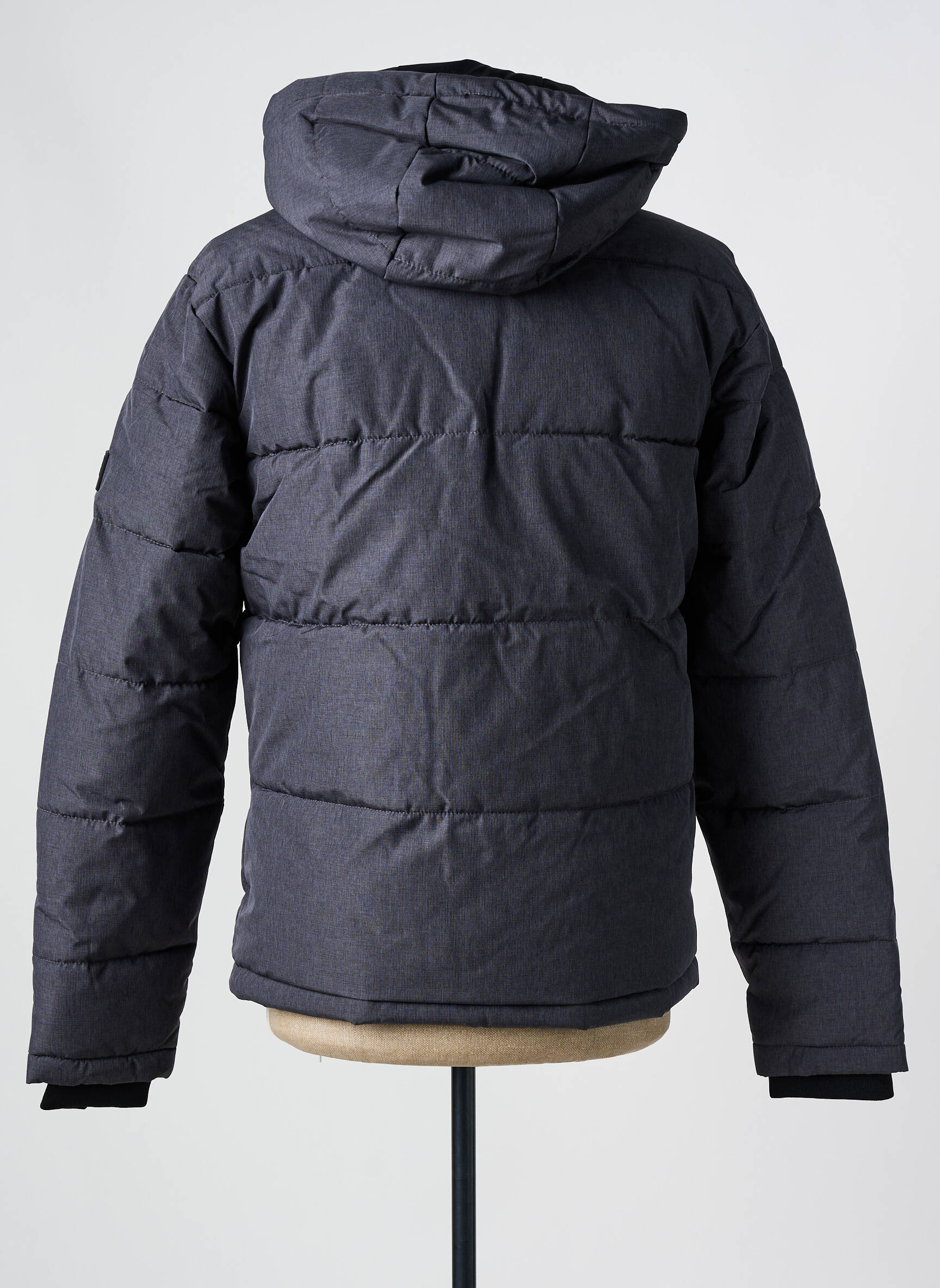 Pūkinė striukė pilka JACK & JONES vyras