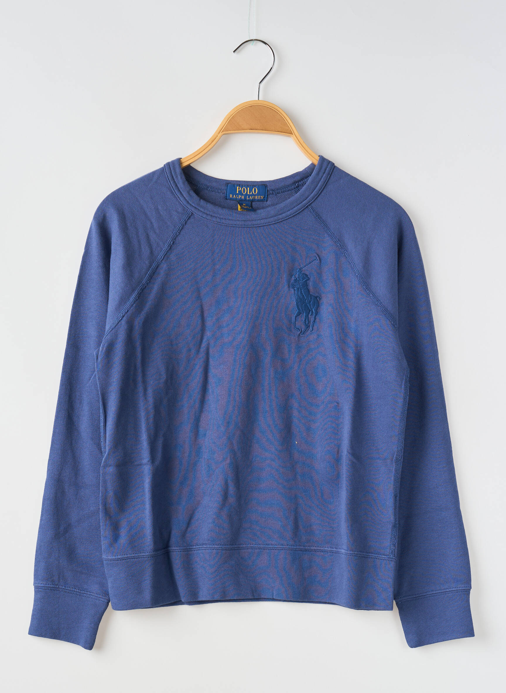 Mikroskopas apvalus kaklas mėlyna RALPH LAUREN berniukas