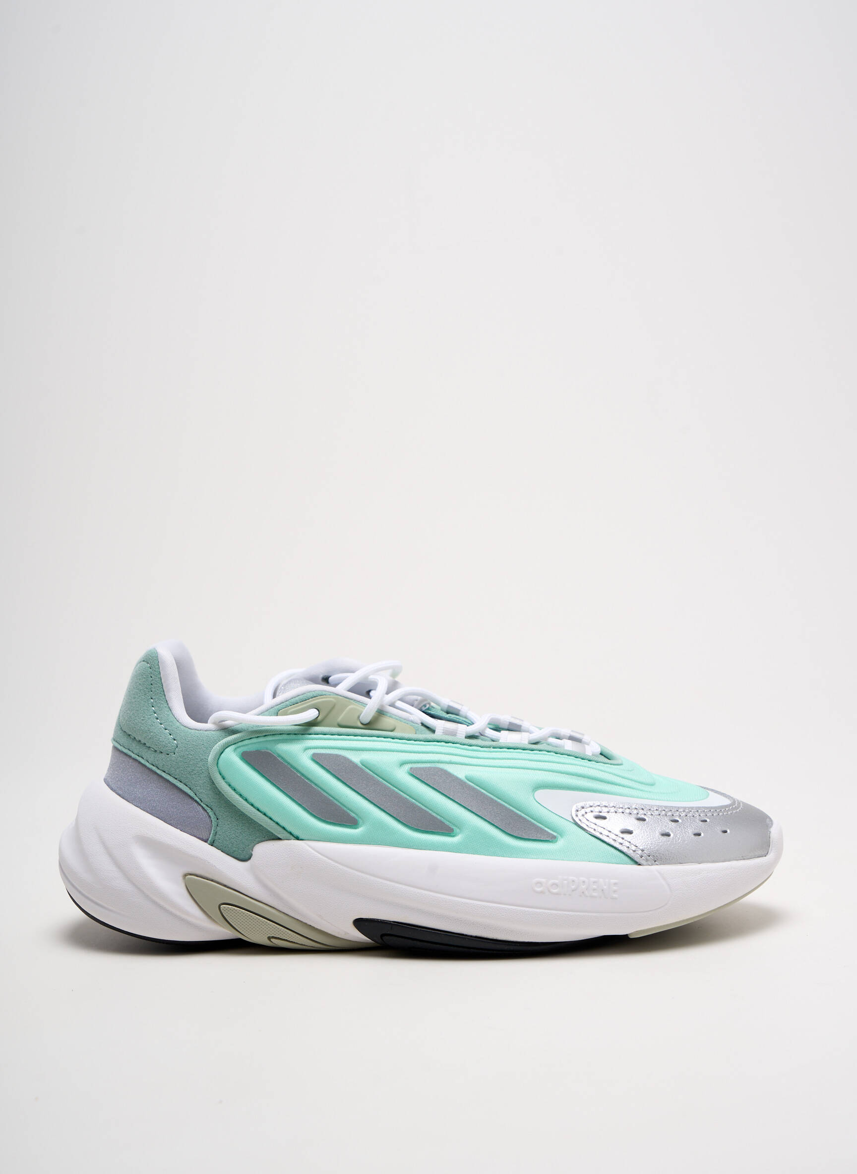 Bėgimo bateliai apvalus mygtukas apvalus mygtukas žalias ADIDAS moteris