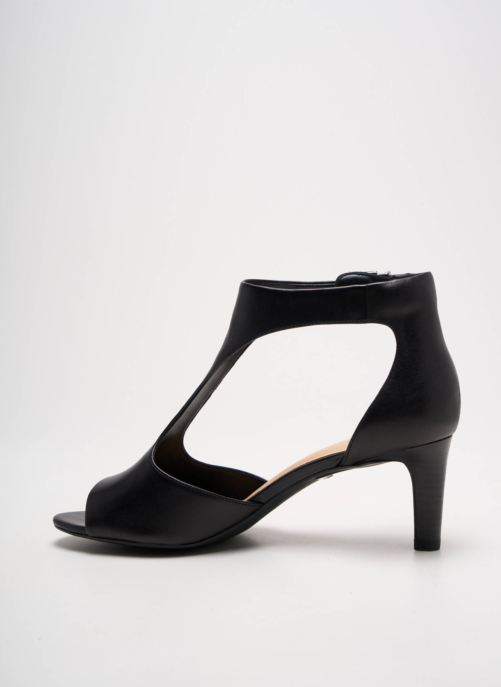 Sandalai/nu pėdos užsegimas kilpa(s) kulnas nuo 4 iki 6 cm juodas CLARKS moteris