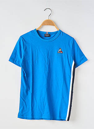 T-marškinys apvalus kaklas mėlyna LE COQ SPORTIF vaikas