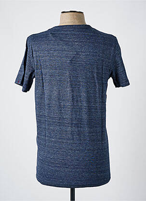 T-marškinys apvalus kaklas mėlyna JACK & JONES vyras