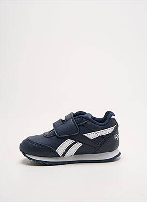 Bėgimo bateliai šnervių uždarymas apvalus mygtukas mėlyna REEBOK berniukas