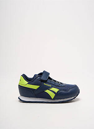 Bėgimo bateliai šnervių uždarymas apvalus mygtukas mėlyna REEBOK berniukas
