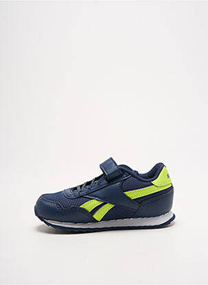 Bėgimo bateliai šnervių uždarymas apvalus mygtukas mėlyna REEBOK berniukas