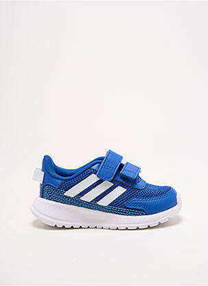 Bėgimo bateliai šnervių uždarymas apvalus mygtukas mėlyna ADIDAS berniukas