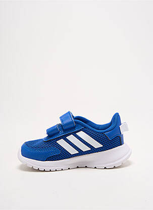 Bėgimo bateliai šnervių uždarymas apvalus mygtukas mėlyna ADIDAS berniukas