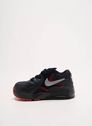Bėgimo bateliai šnervių uždarymas juodas NIKE berniukas