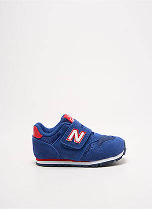 Bėgimo bateliai šnervių uždarymas apvalus mygtukas mėlyna NEW BALANCE berniukas