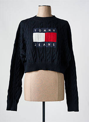 Mikroskopas apvalus kaklas juodas TOMMY HILFIGER moteris