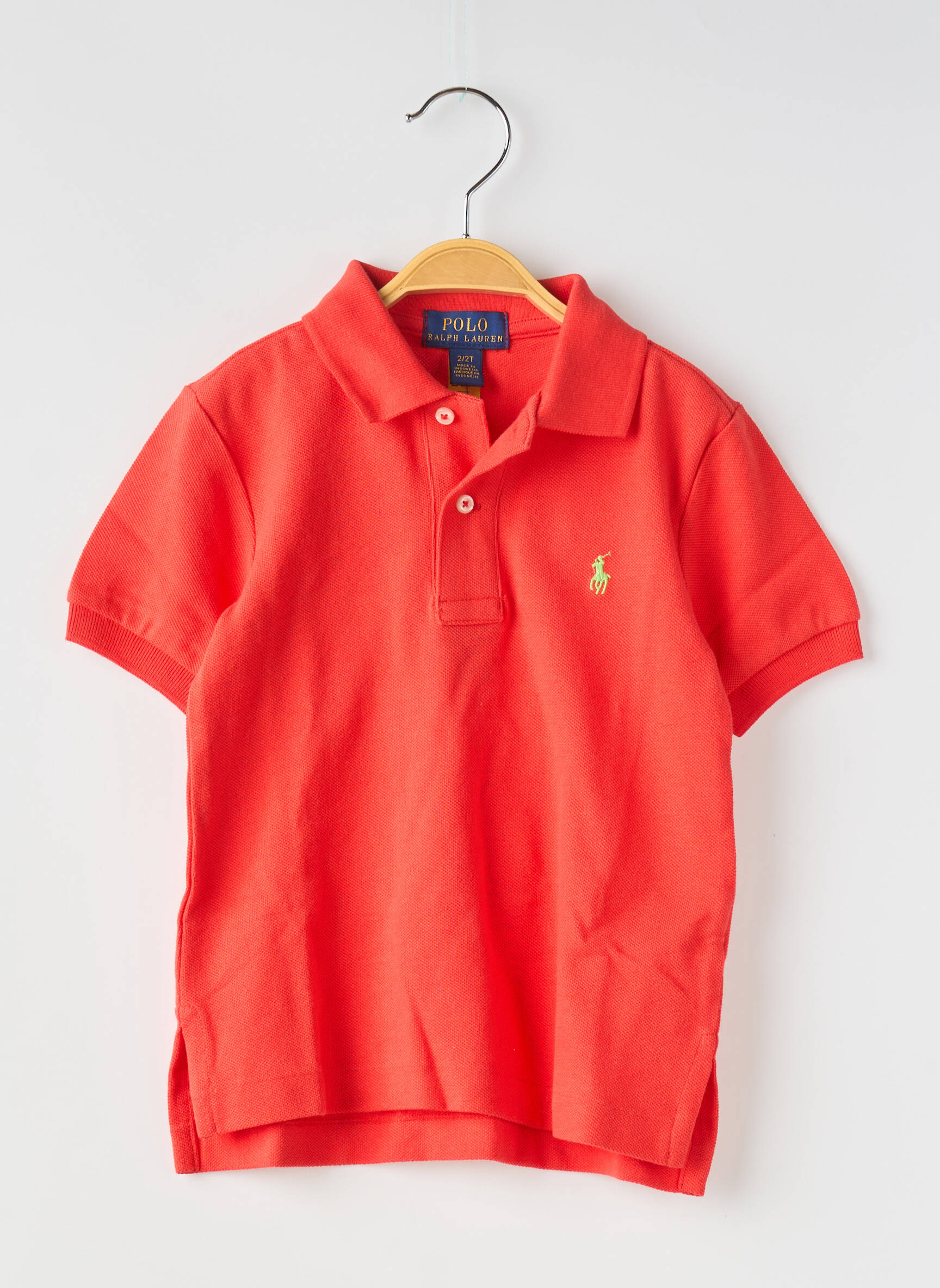 Polo raudona RALPH LAUREN berniukas
