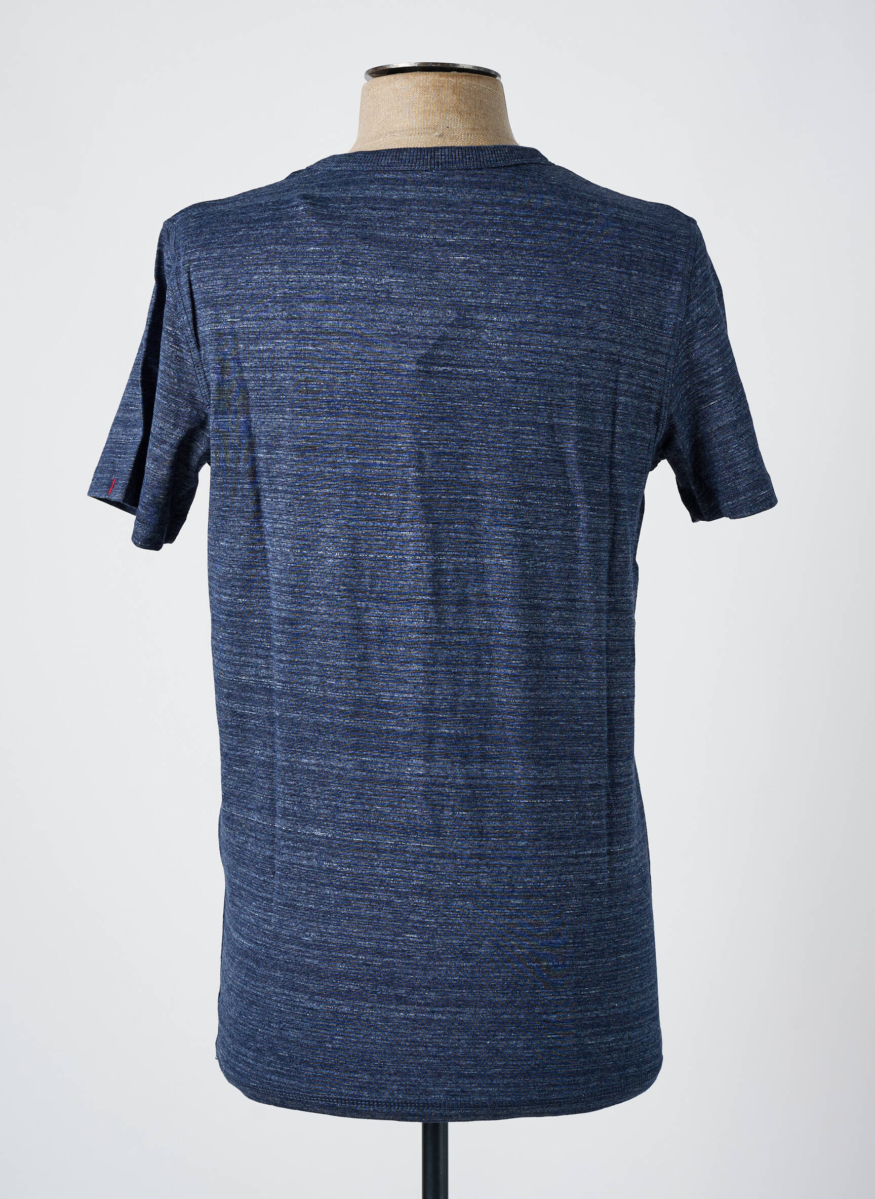 T-marškinys apvalus kaklas mėlyna JACK & JONES vyras