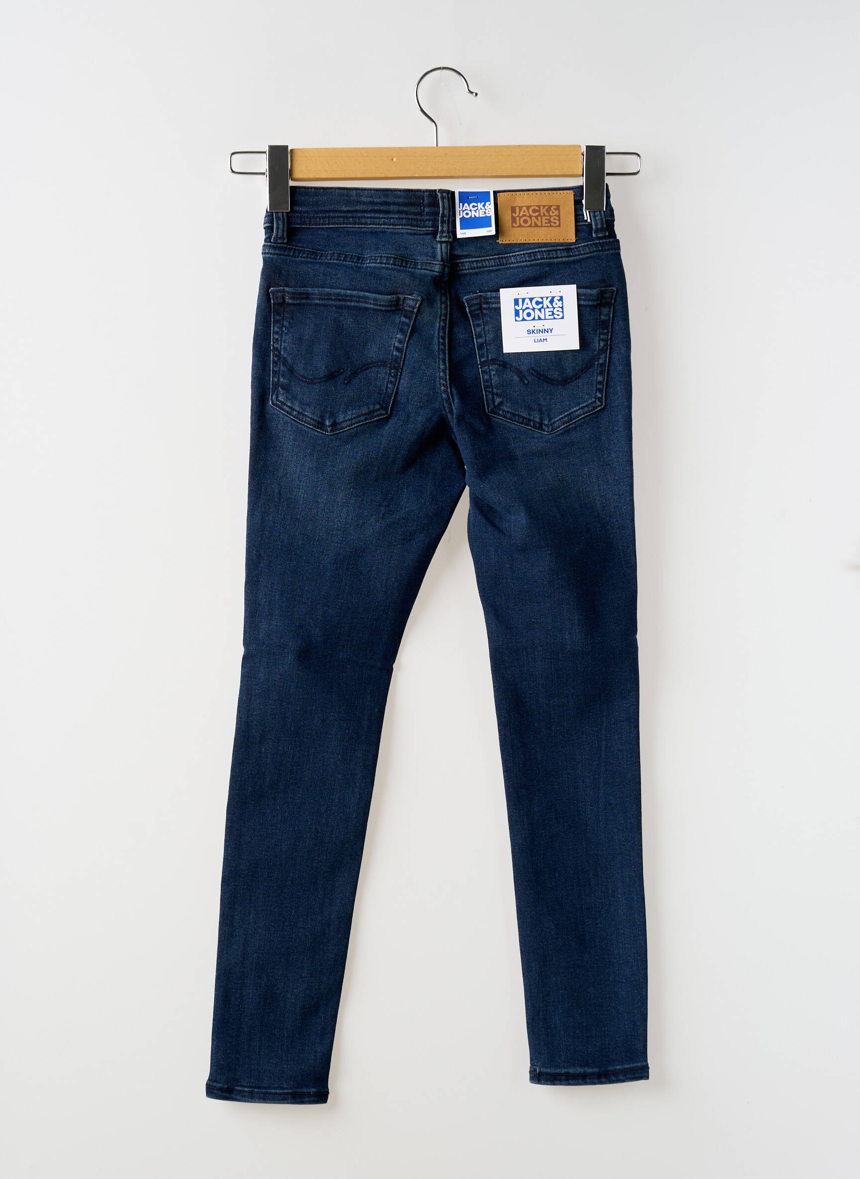 Tiesios kirpimo džinsai mėlyna JACK & JONES berniukas