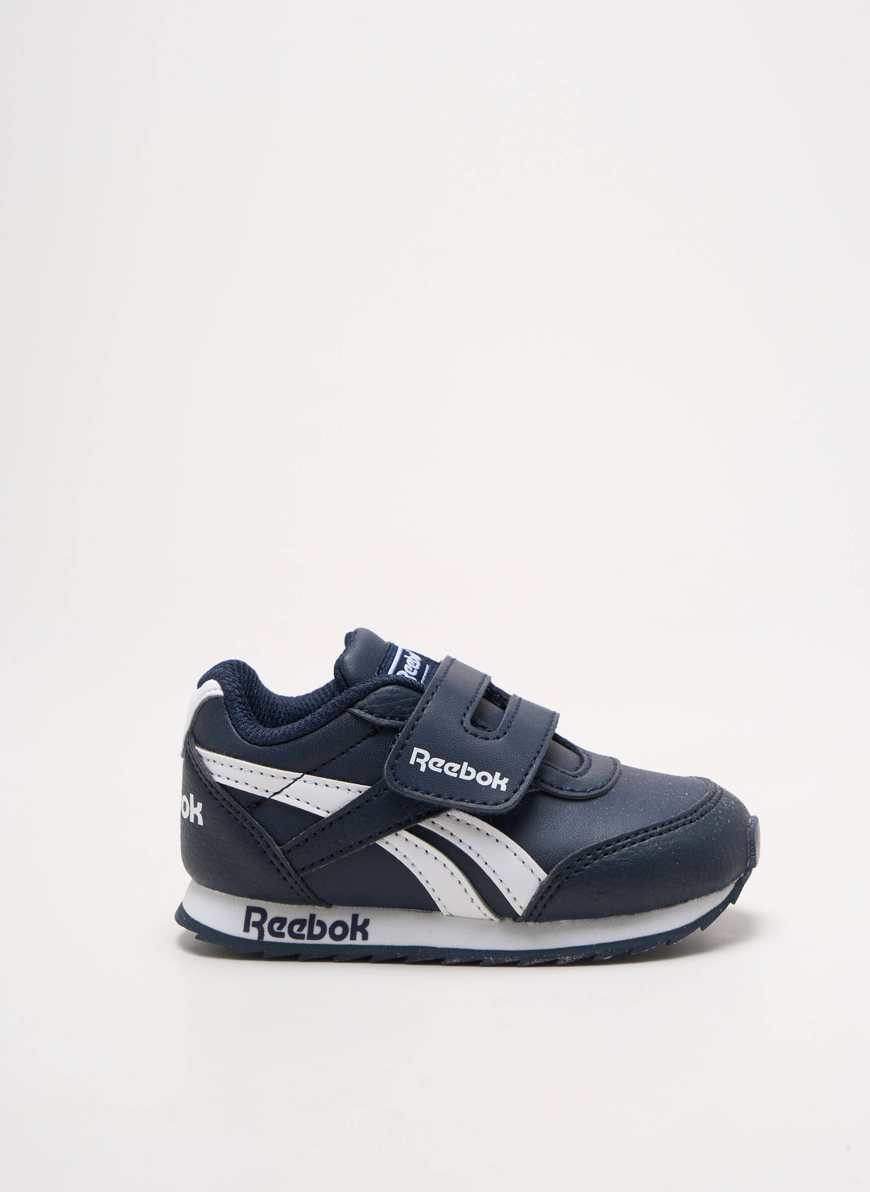 Bėgimo bateliai šnervių uždarymas apvalus mygtukas mėlyna REEBOK berniukas