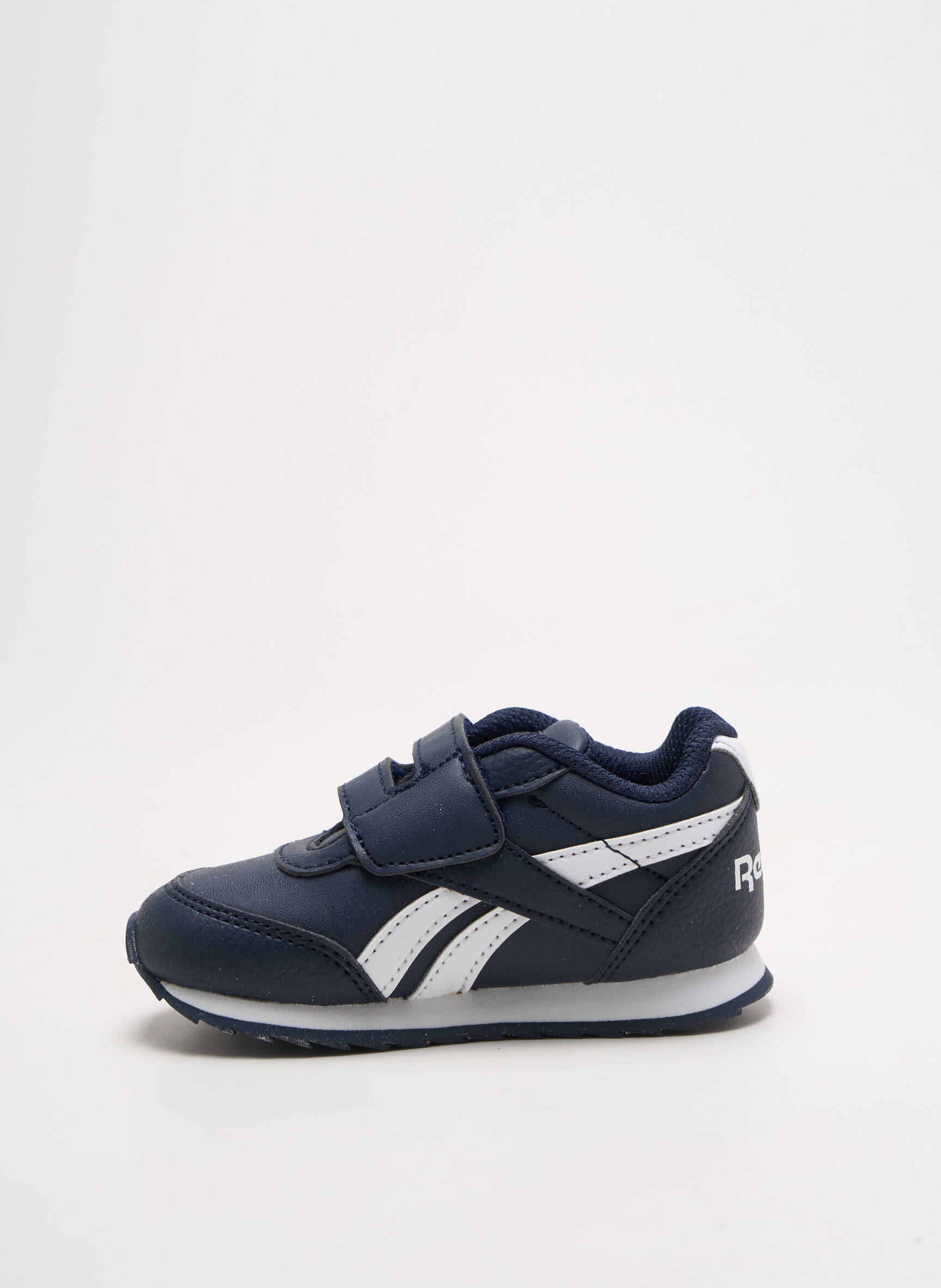 Bėgimo bateliai šnervių uždarymas apvalus mygtukas mėlyna REEBOK berniukas