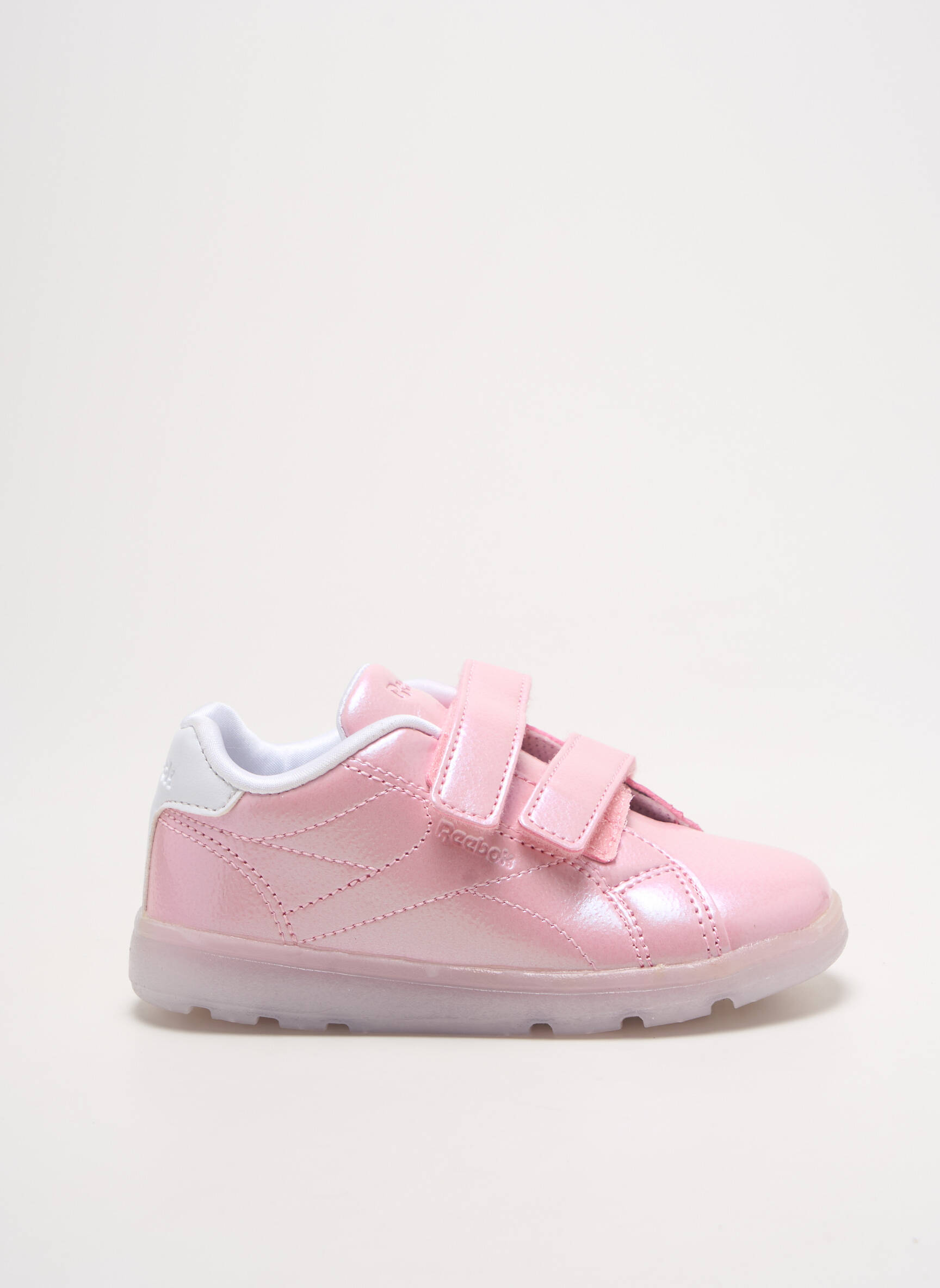 Bėgimo bateliai šnervių uždarymas apvalus mygtukas rožinė REEBOK mergina
