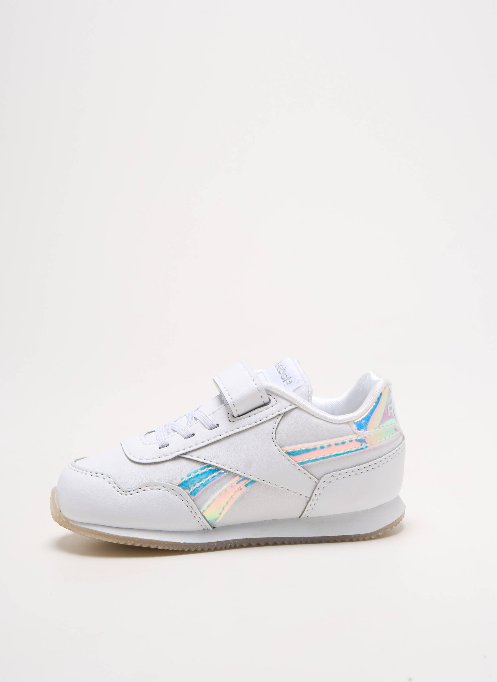 Bėgimo bateliai šnervių uždarymas apvalus mygtukas baltas REEBOK mergina