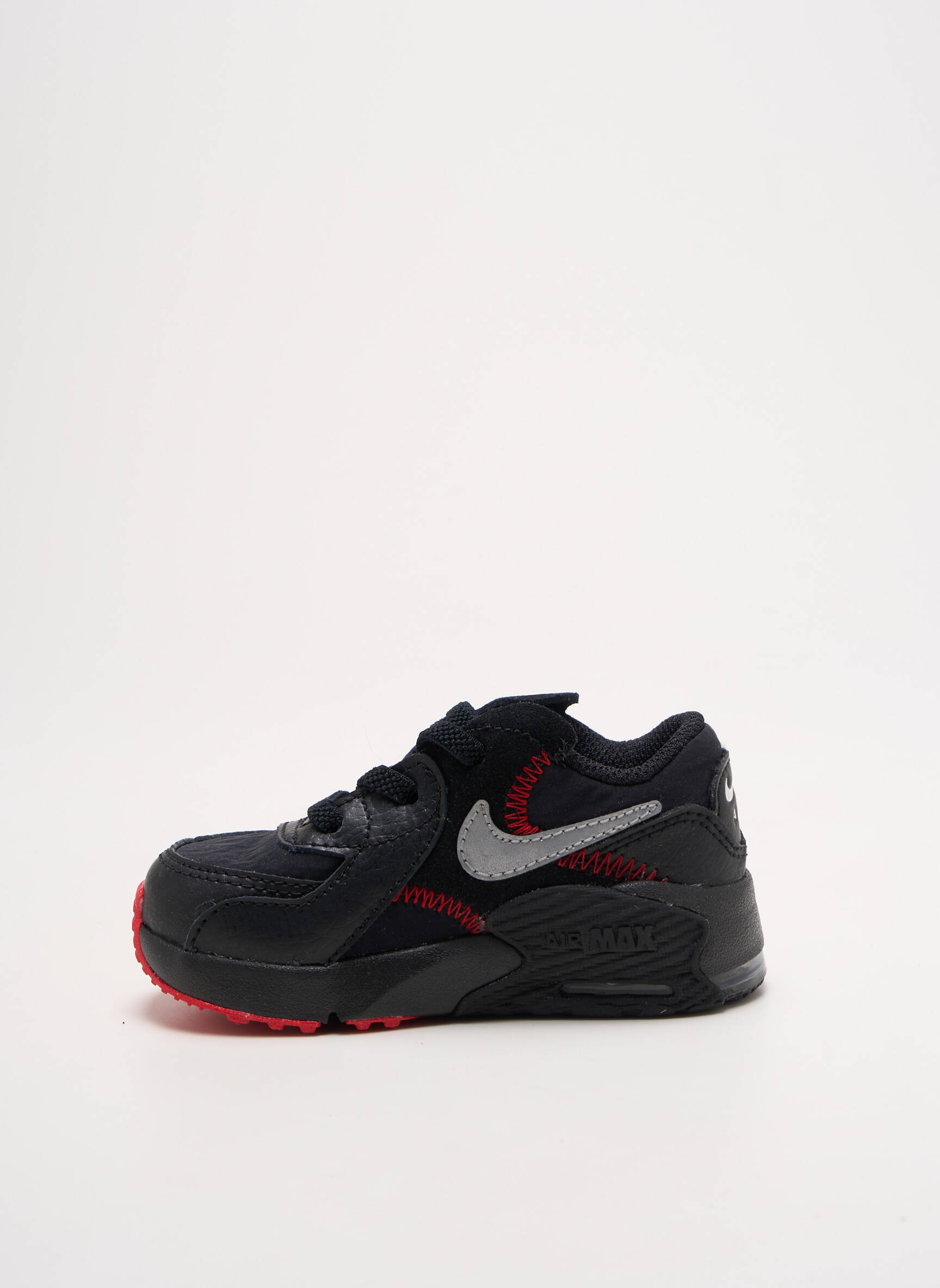 Bėgimo bateliai šnervių uždarymas juodas NIKE berniukas