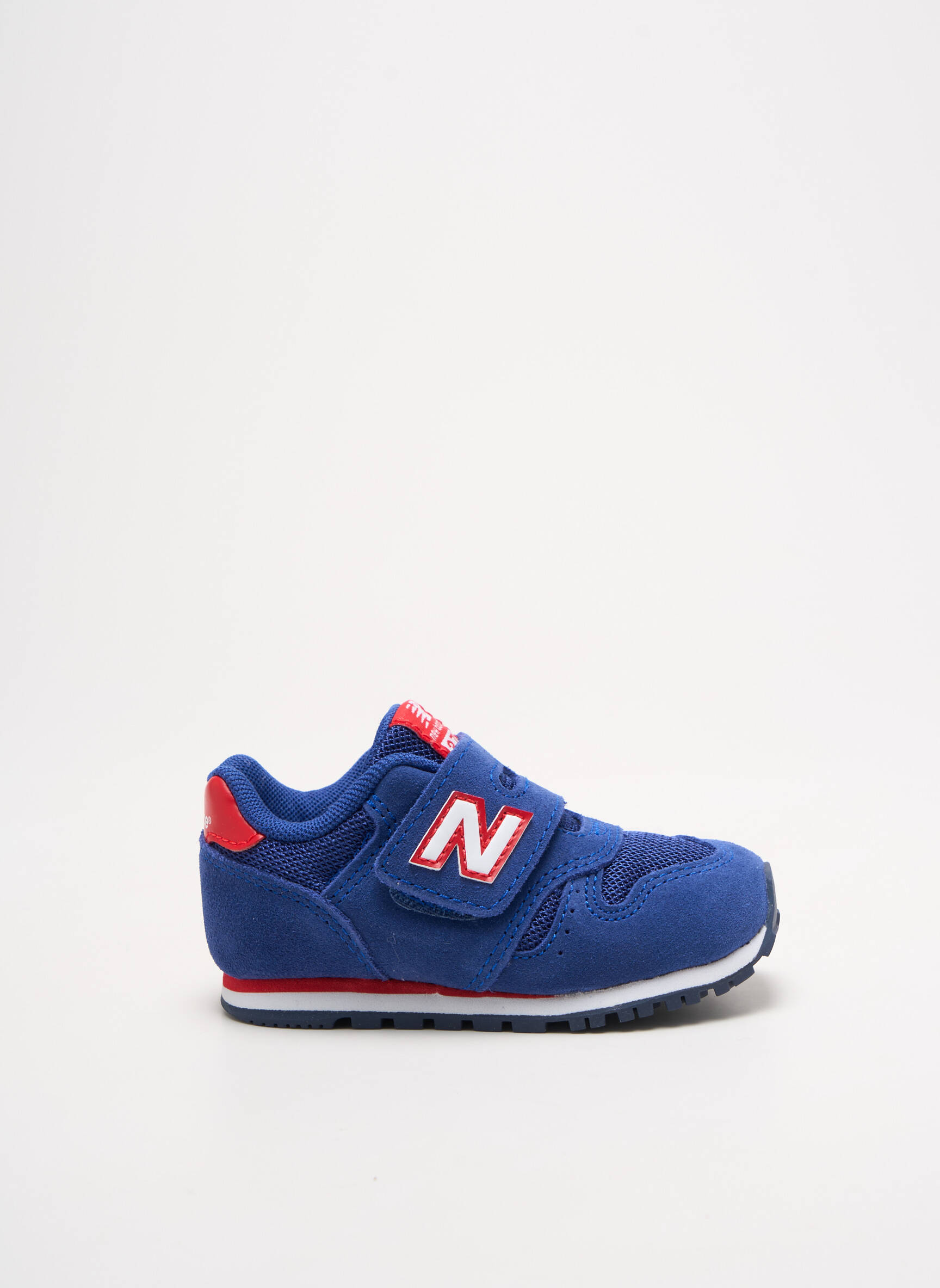Bėgimo bateliai šnervių uždarymas apvalus mygtukas mėlyna NEW BALANCE berniukas