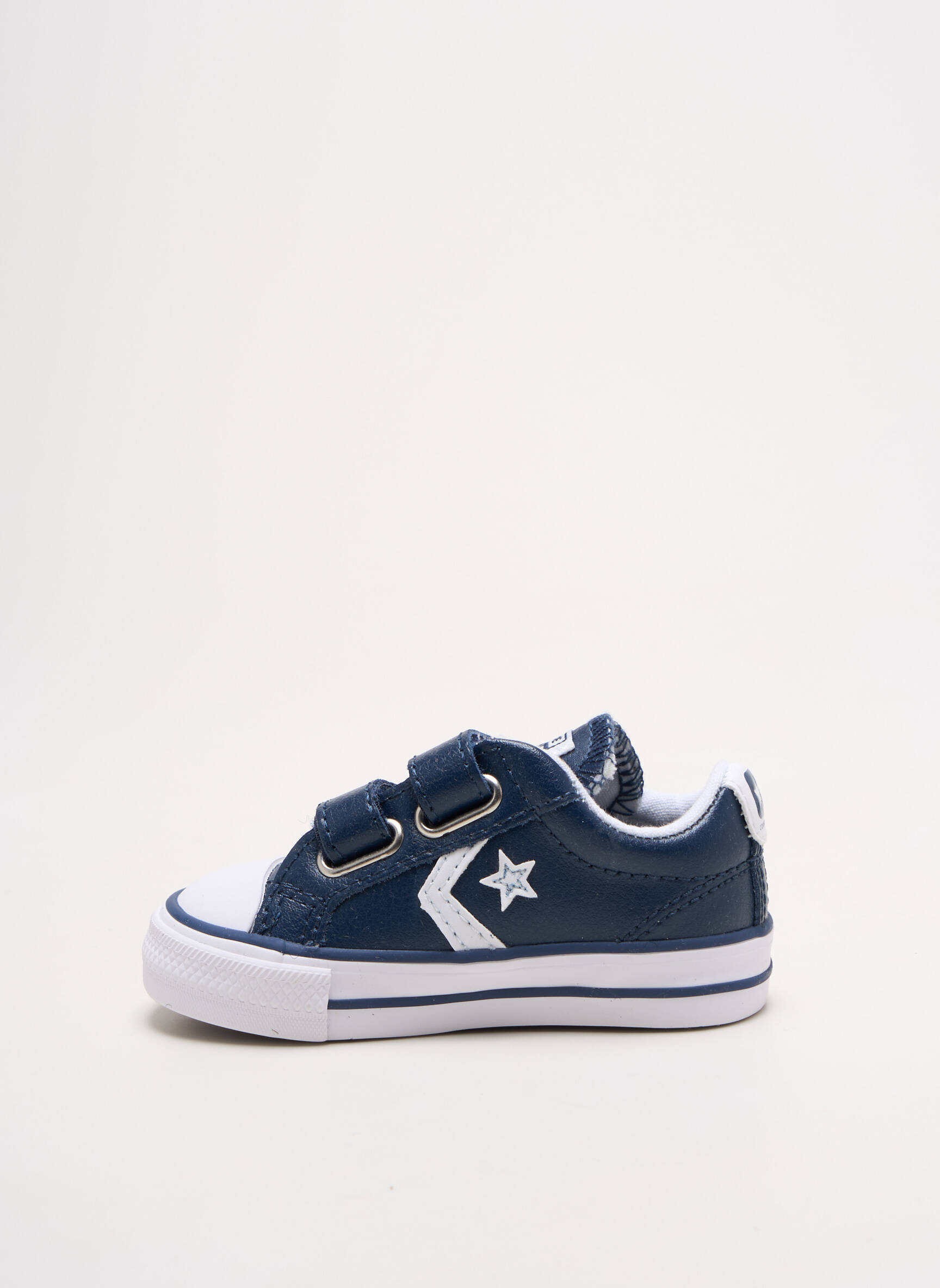 Bėgimo bateliai šnervių uždarymas apvalus mygtukas mėlyna CONVERSE berniukas