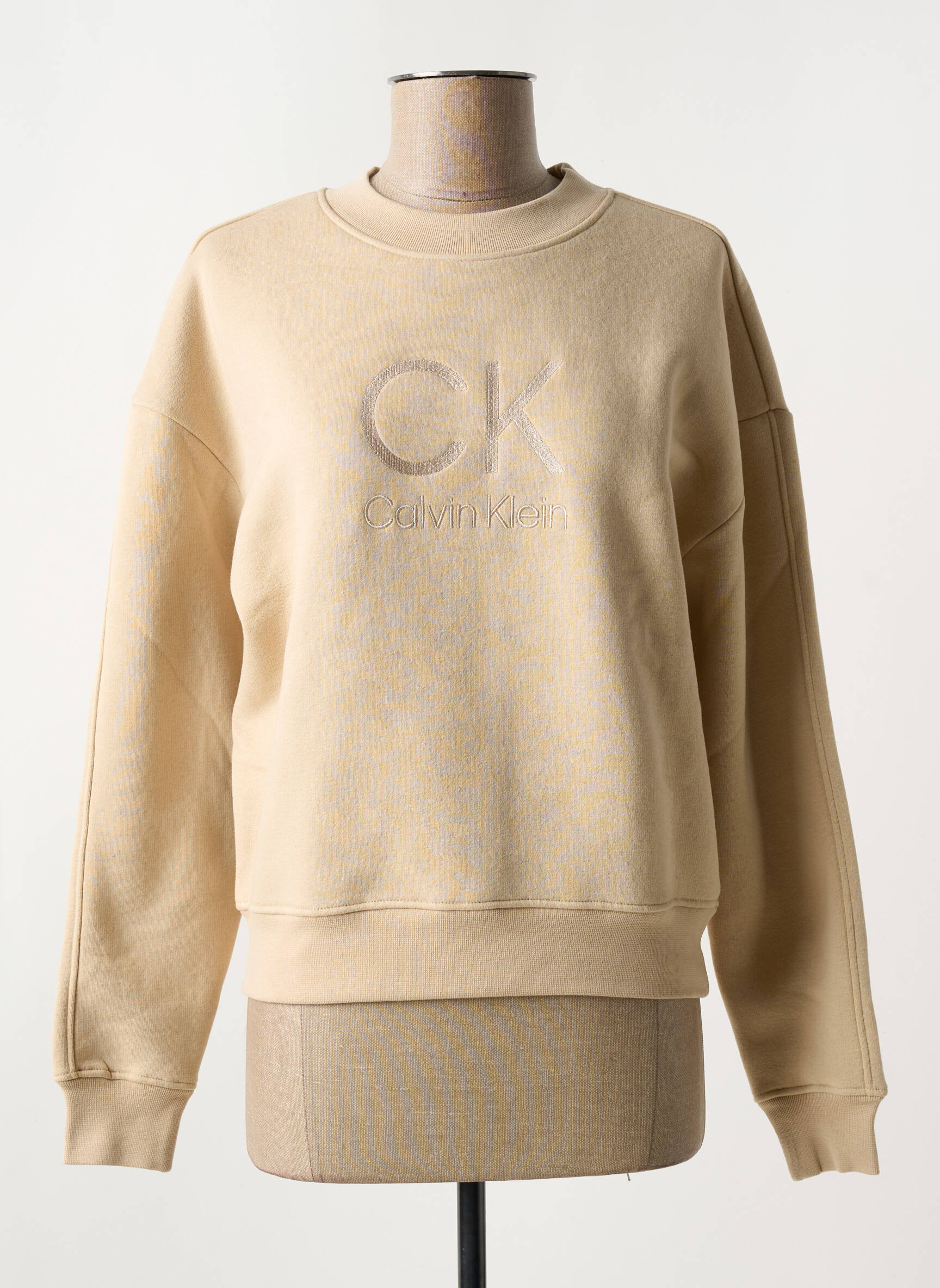 Mikroskopas apvalus kaklas bežinis CALVIN KLEIN moteris