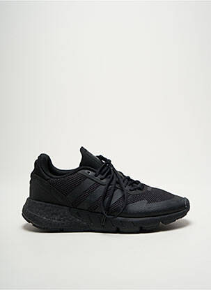 Bėgimo bateliai apvalus mygtukas apvalus mygtukas juodas ADIDAS moteris