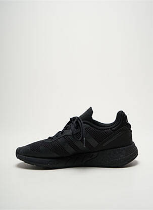 Bėgimo bateliai apvalus mygtukas apvalus mygtukas juodas ADIDAS moteris