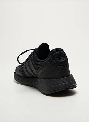 Bėgimo bateliai apvalus mygtukas apvalus mygtukas juodas ADIDAS moteris
