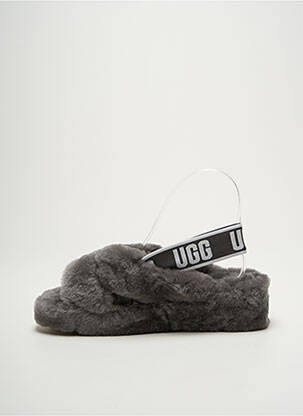Bateliai/pantofliai atvira pabaiga pilka UGG moteris