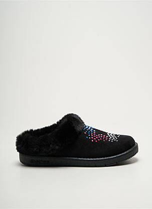 Bateliai/pantofliai apvalus mygtukas apvalus mygtukas juodas SKECHERS mergina