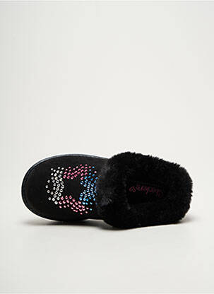 Bateliai/pantofliai apvalus mygtukas apvalus mygtukas juodas SKECHERS mergina