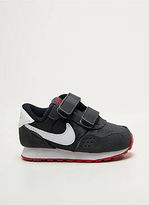Bėgimo bateliai šnervių uždarymas apvalus mygtukas juodas NIKE berniukas