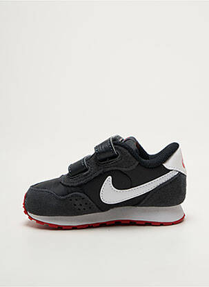 Bėgimo bateliai šnervių uždarymas apvalus mygtukas juodas NIKE berniukas