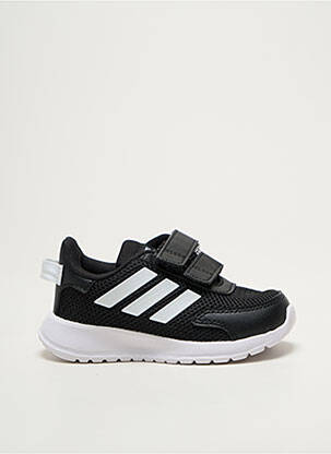 Bėgimo bateliai apvalus mygtukas apvalus mygtukas juodas ADIDAS vaikas