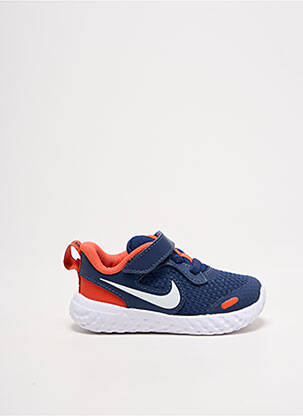 Bėgimo bateliai apvalus mygtukas apvalus mygtukas mėlyna NIKE vaikas