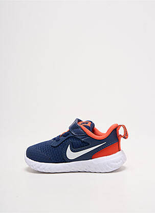 Bėgimo bateliai apvalus mygtukas apvalus mygtukas mėlyna NIKE vaikas