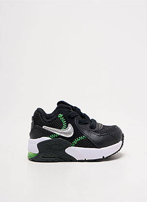 Bėgimo bateliai šnervių uždarymas juodas NIKE vaikas