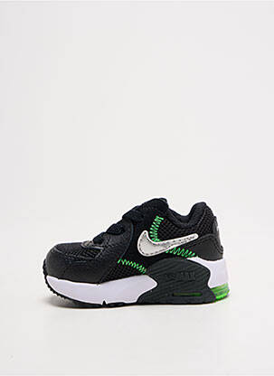 Bėgimo bateliai šnervių uždarymas juodas NIKE vaikas