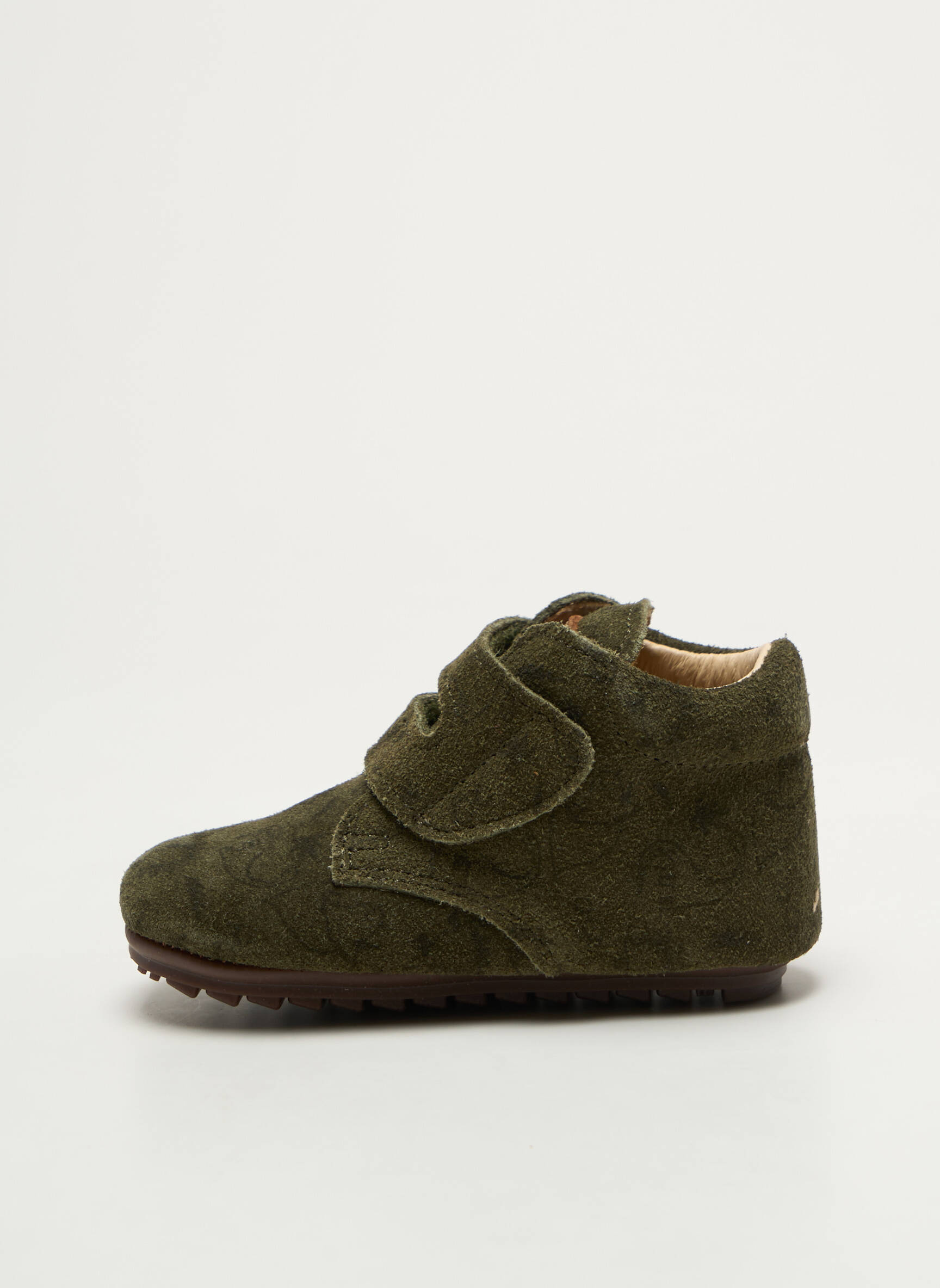Bateliai užtrauktukas uždarymas apvalus mygtukas žalias SHOESME berniukas