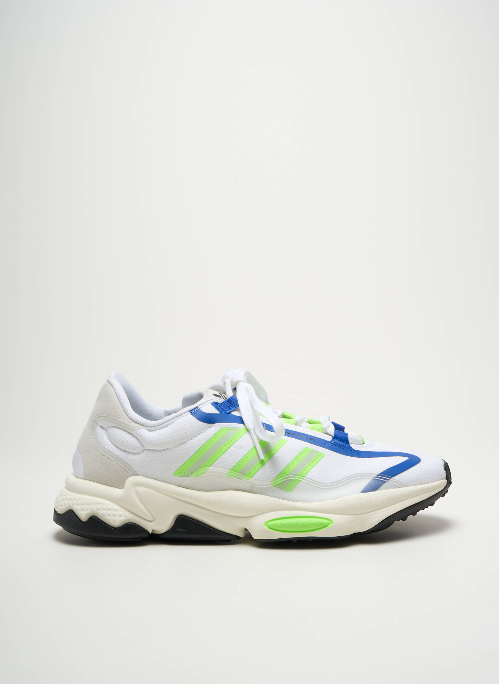 Bėgimo bateliai apvalus mygtukas apvalus mygtukas baltas ADIDAS vyras