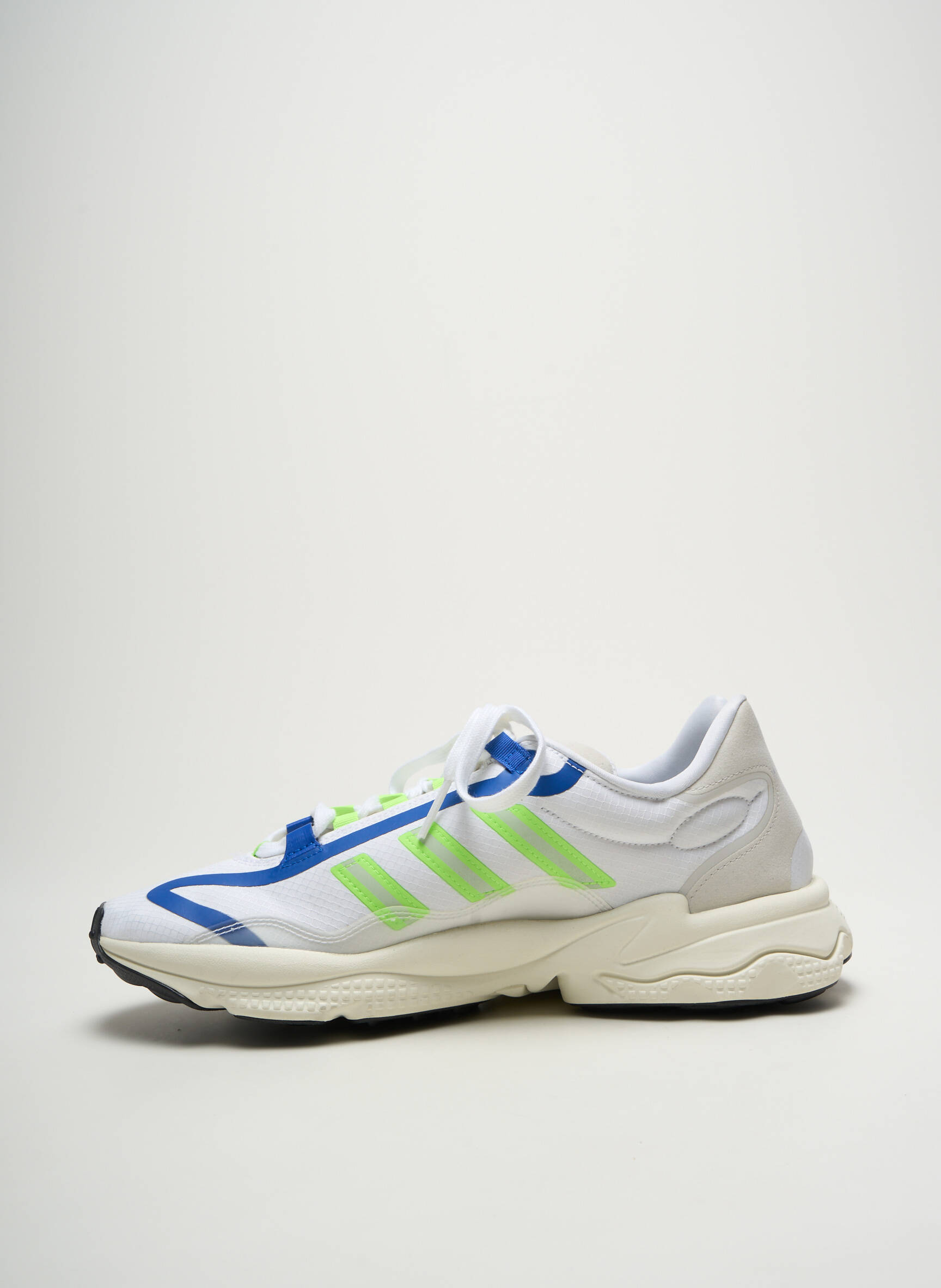 Bėgimo bateliai apvalus mygtukas apvalus mygtukas baltas ADIDAS vyras