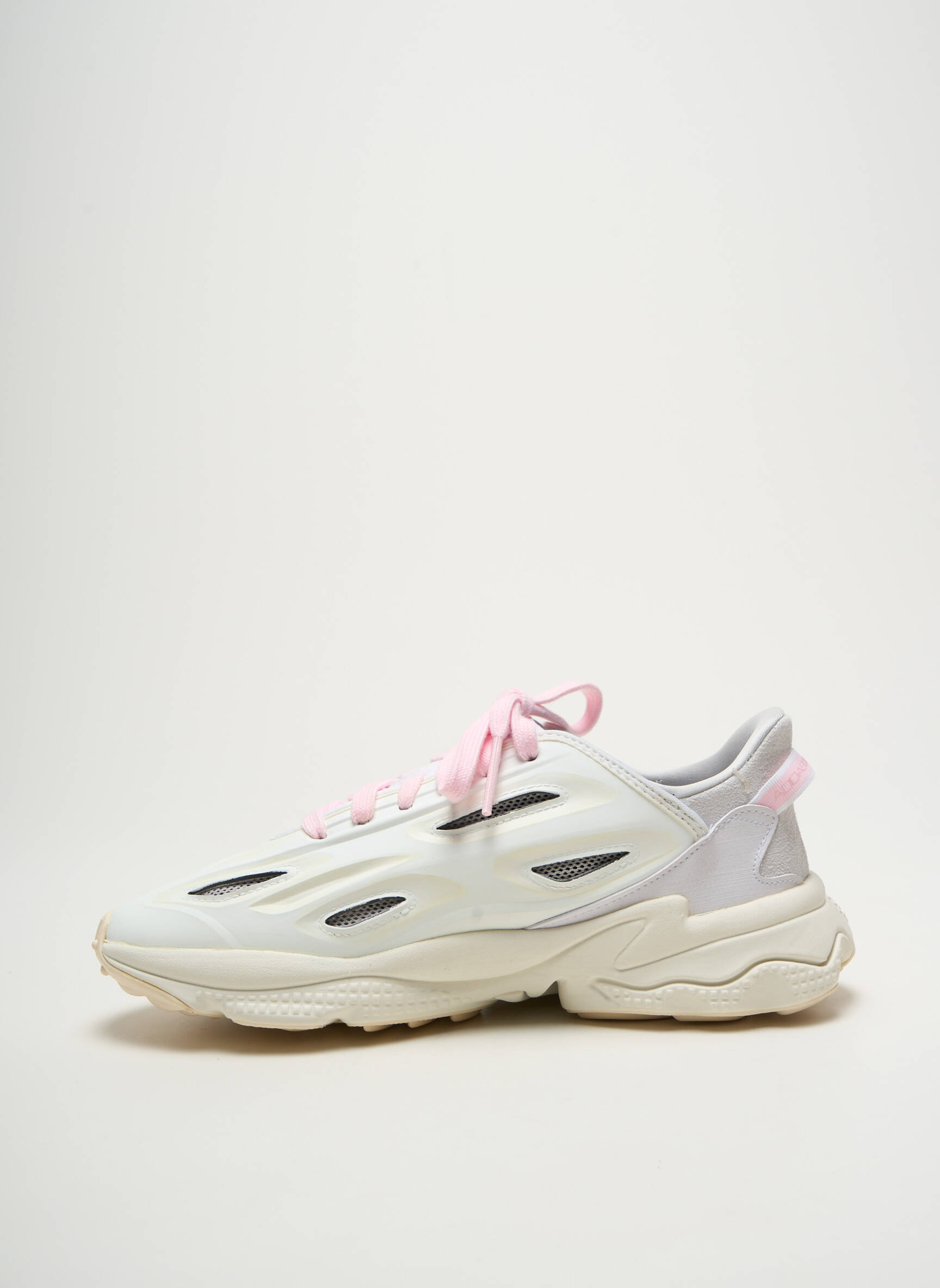 Bėgimo bateliai šnervių uždarymas baltas ADIDAS moteris