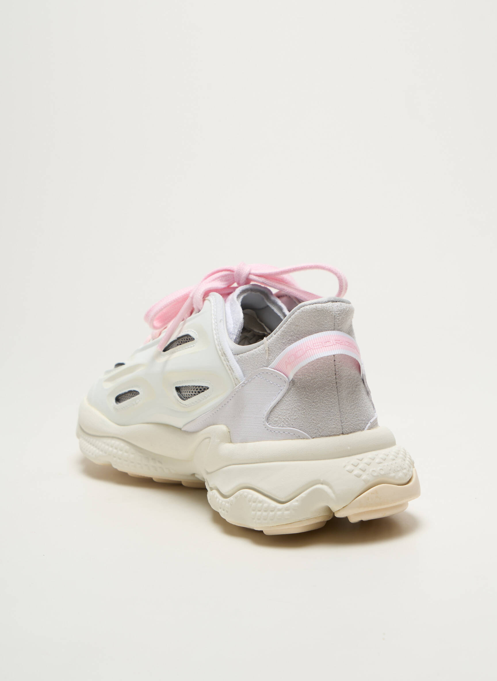 Bėgimo bateliai šnervių uždarymas baltas ADIDAS moteris