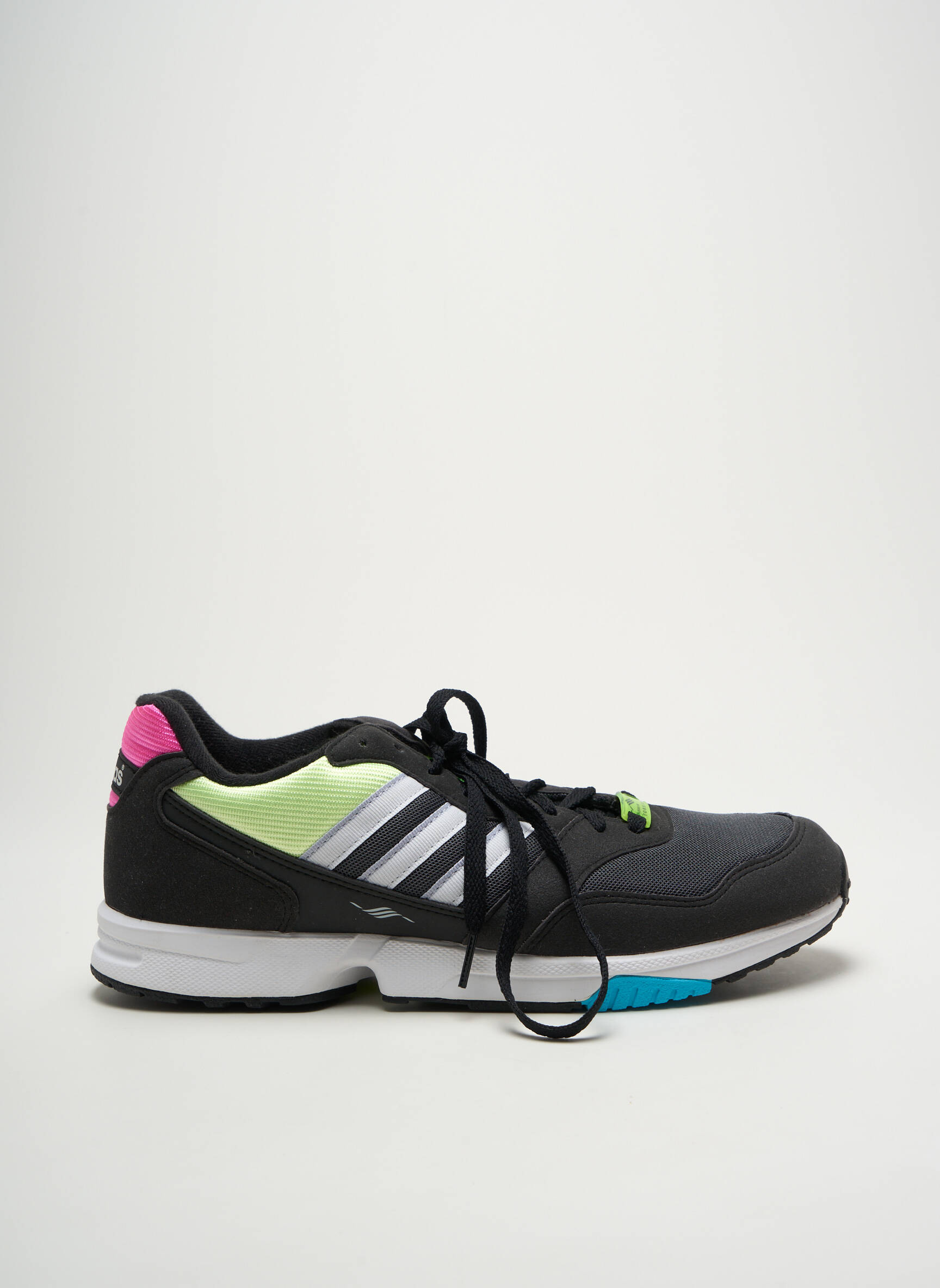 Bėgimo bateliai apvalus mygtukas apvalus mygtukas juodas ADIDAS vyras