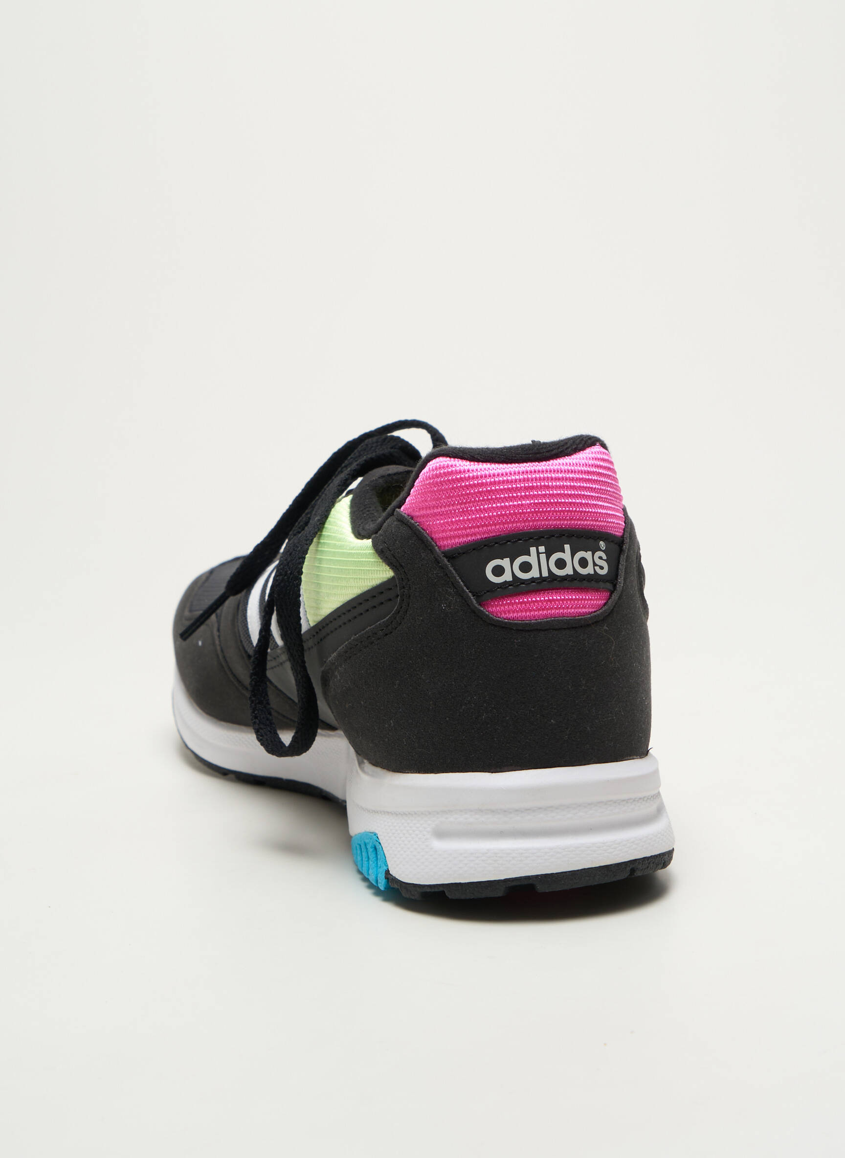 Bėgimo bateliai apvalus mygtukas apvalus mygtukas juodas ADIDAS vyras