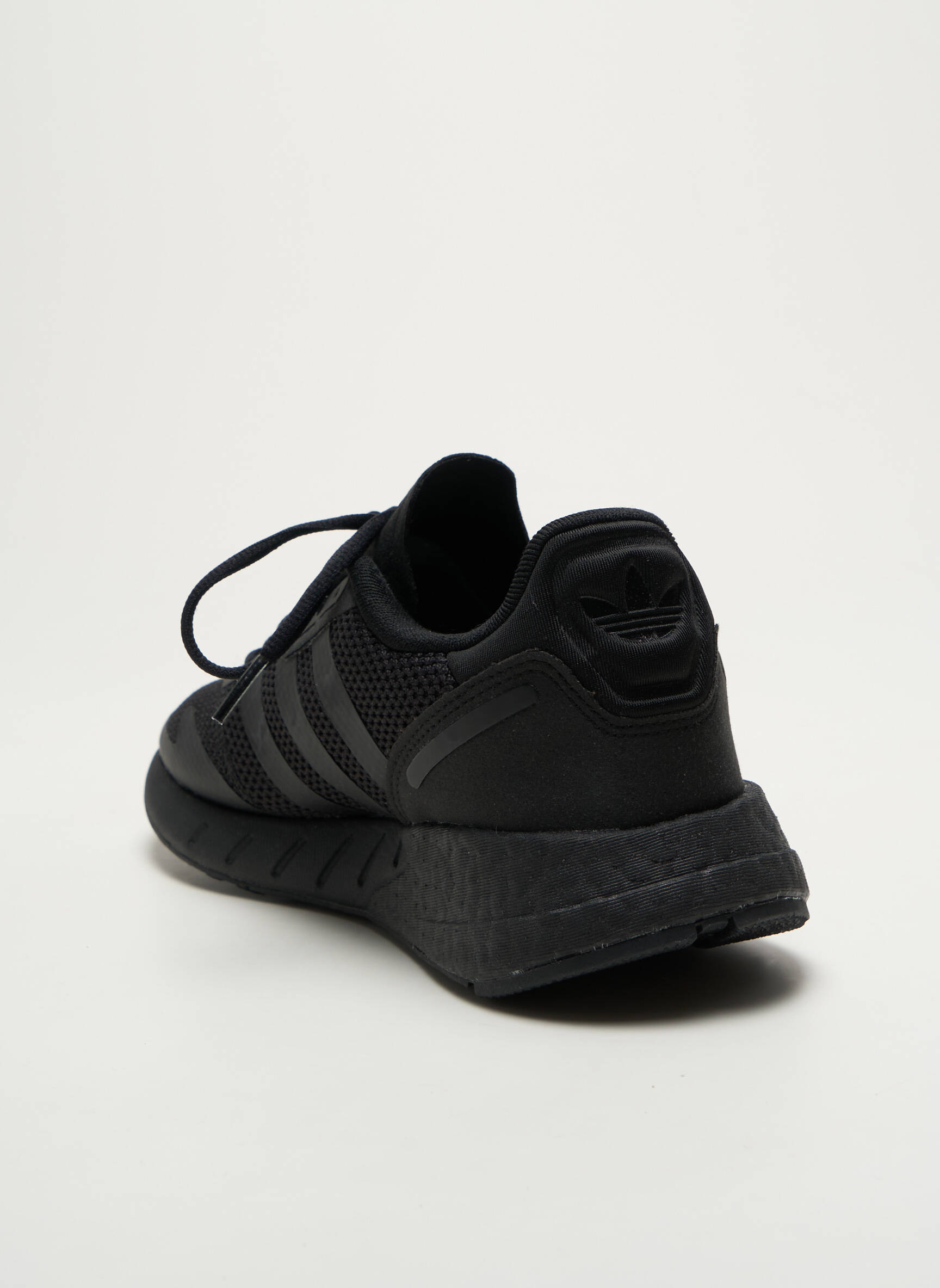 Bėgimo bateliai apvalus mygtukas apvalus mygtukas juodas ADIDAS moteris