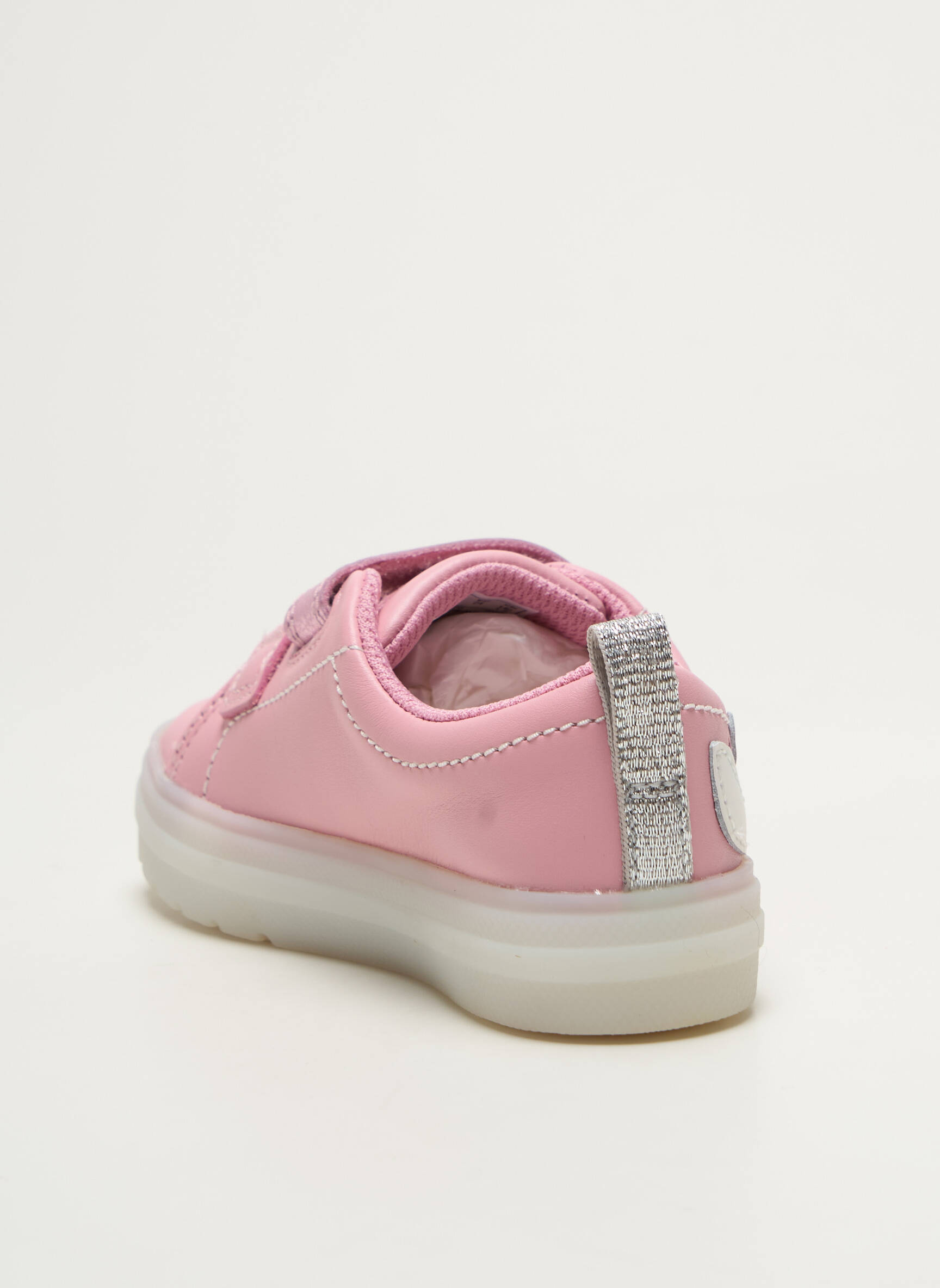Bėgimo bateliai šnervių uždarymas apvalus mygtukas rožinė CLARKS mergina