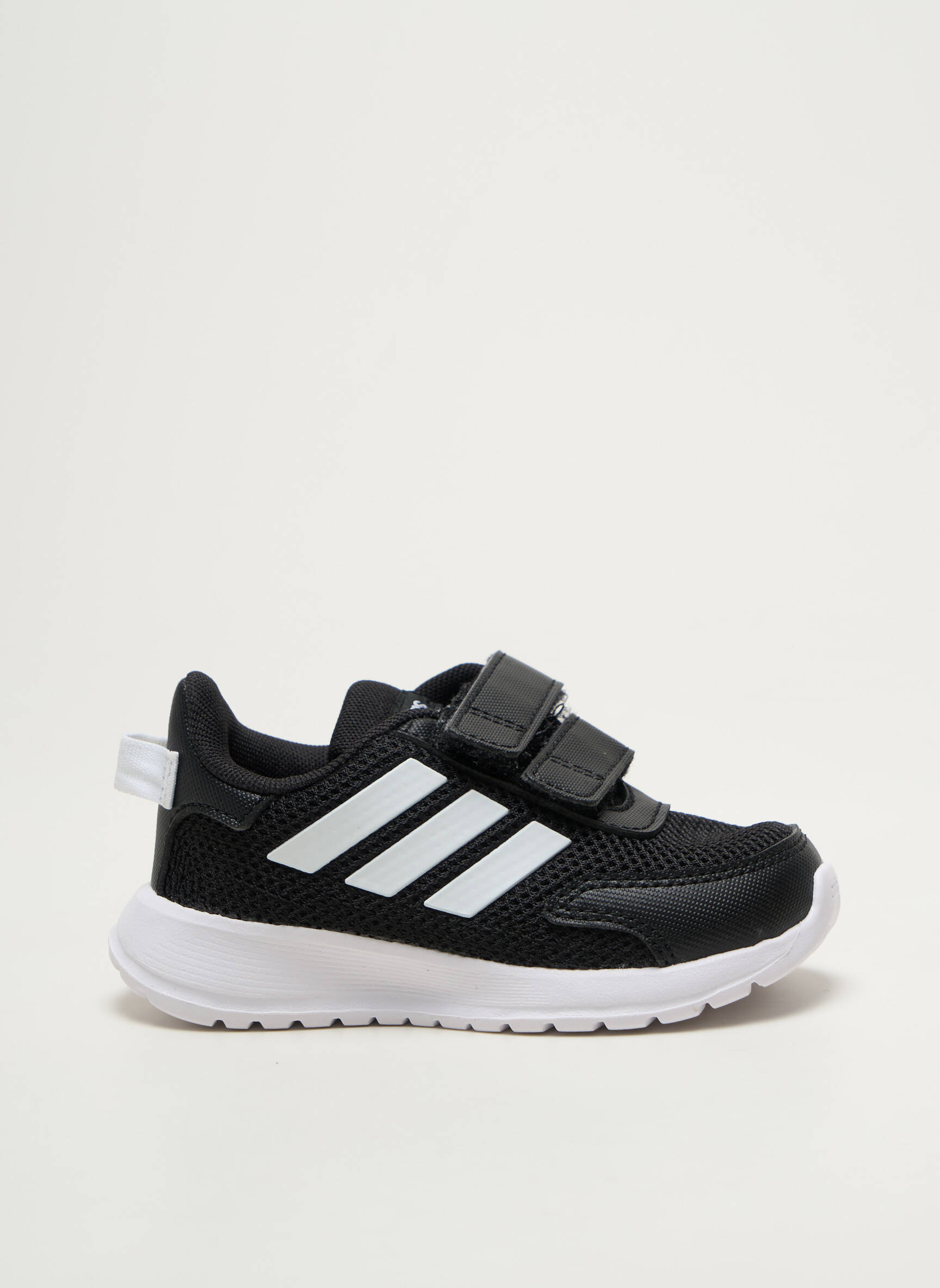 Bėgimo bateliai apvalus mygtukas apvalus mygtukas juodas ADIDAS vaikas