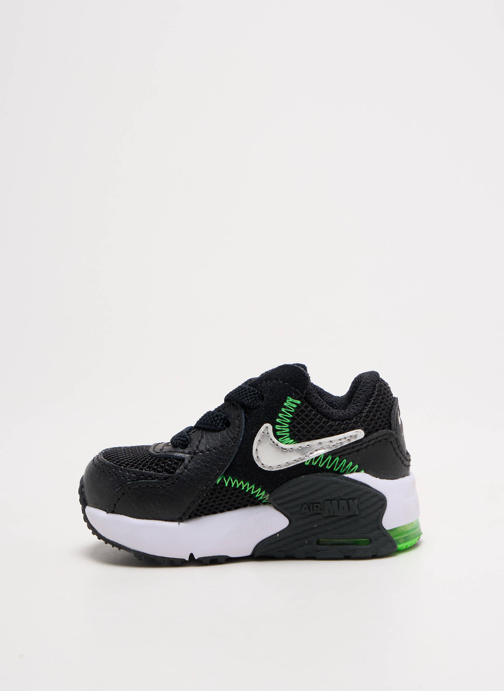 Bėgimo bateliai šnervių uždarymas juodas NIKE vaikas