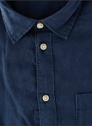 Ilgomis rankovėmis marškinys mėlyna SELECTED vyras